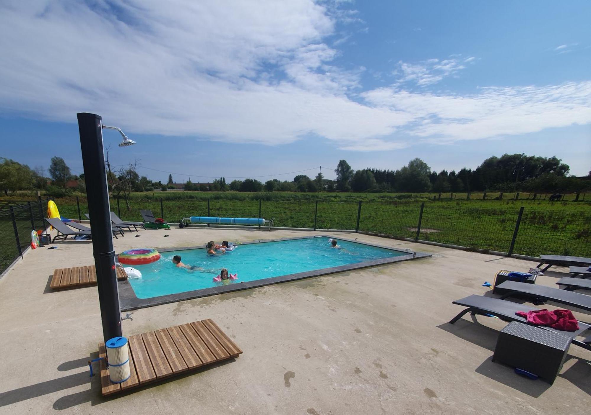 Au Chemin Du Paradis Gite De 10 Personnes 4 Etoiles Saint-Martin-Lez-Tatinghem ภายนอก รูปภาพ